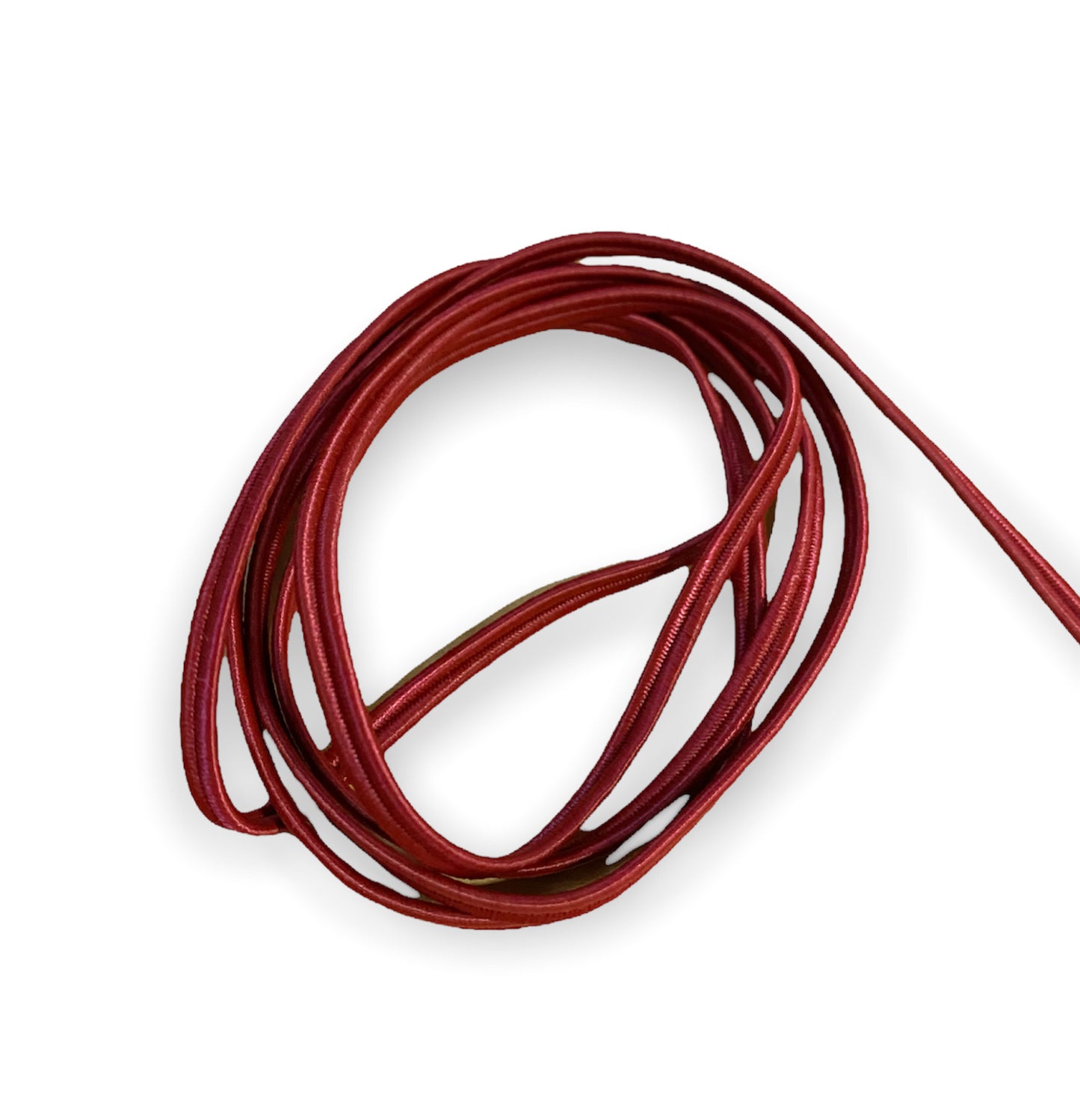 Elastic cord high quality burgundy width 4 mm – Ferpa Haberdashery