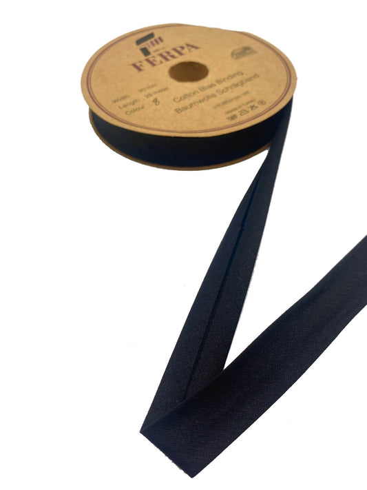 bias-tape-binding-schraegband-cotton-coton-foldover-single-folded-london-black